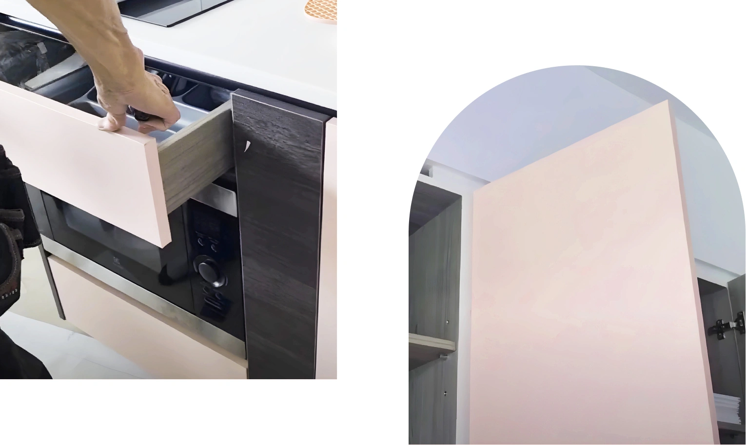 Laminate Sticker will Covering Kitchen Cabinet Perfectly